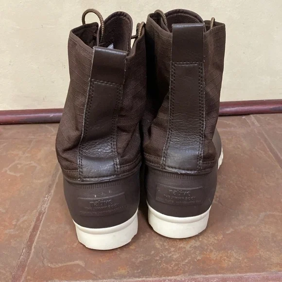Native Brown Lightweight Waterproof Jimmy Rain Boots - Unisex - Picture 4 of 7